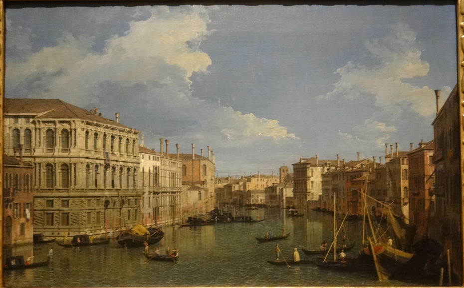 The Grand Canal, Venice, Towards the Northwest by Canaletto