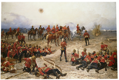 The Guards at Tel-el-Kebir, 13 September 1882 by Richard Caton Woodville
