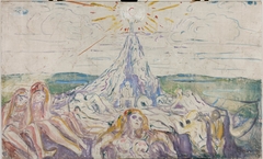 The Human Mountain by Edvard Munch