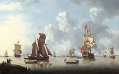 The Landing of the Sailor Prince at Spithead by Francis Swaine