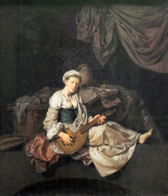The Lute Player by Cornelis Pietersz Bega