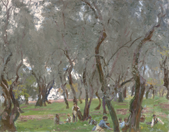 The Olive Grove by John Singer Sargent