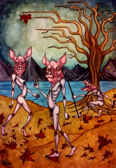 The Pigs by Marius Konrad Vartdal
