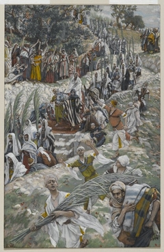 The Procession on the Mount of Olives