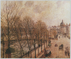 The Quai Malaquais and the Institute by Camille Pissarro