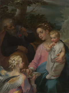 The Rest on the Flight into Egypt, known as the Madonna della Pappa by Francesco Vanni