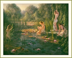 The Secret Pond by Helene Beland