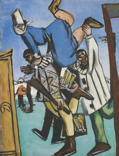 The Skaters by Max Beckmann
