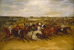 The Start for the Derby by Francis Calcraft Turner