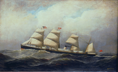 The steamship Baltic by Antonio Jacobsen