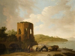 The Temple Of Venus , Bay Of Baiae by William Marlow