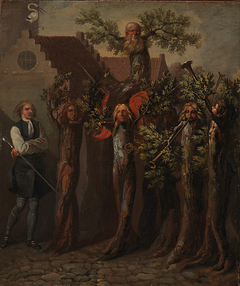 The Triumph of a Potuan, whose Reform Proposal has been Approved by Nicolai Abildgaard