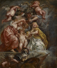 The Union of England and Scotland (Charles I as the Prince of Wales) by Peter Paul Rubens