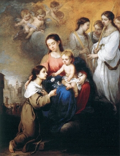 The Virgin and Child with Saint Rose of Viterbo