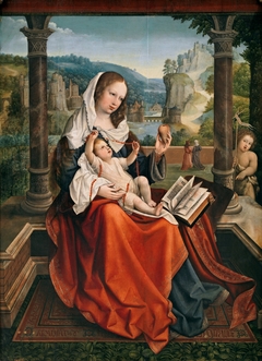 The Virgin and Child with the Infant Saint John the Baptist by Bernard van Orley