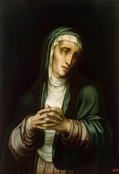 The Virgin Mourning (Mater Dolorosa)