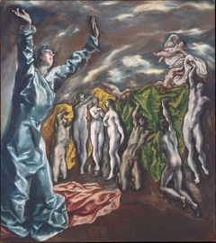 The Vision of Saint John by El Greco