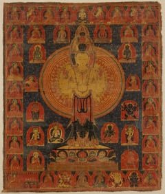 Thousand-Armed Chenresi, a Cosmic Form of the Bodhisattva Avalokiteshvara