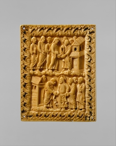 Two Scenes of Christ and the Apostles by Anonymous