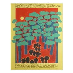 Under a Blood Red Sky by Faith Ringgold