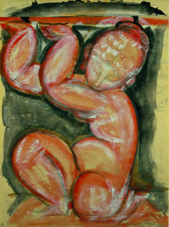 Rose Caryatid by Amedeo Modigliani