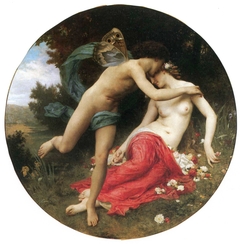 Flora and Zephyr by William-Adolphe Bouguereau