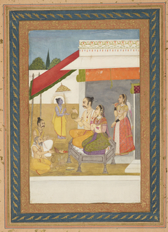 Vamana, the fifth incarnation of Vishnu. by Anonymous