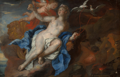 Venus and Cupid at the Forge of Vulcan