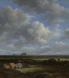 View of Haarlem from the Northwest, with the Bleaching Fields in the Foreground by Jacob Isaacksz. van Ruisdael