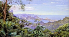 View of the Bay of Rio and the Sugar-Loaf Mountain, Brazil