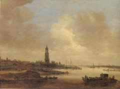 View on Rhenen by Jan van Goyen