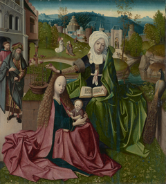 Virgin and Child with Saint Anne by Anonymous
