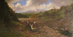 Wailuku Falls by Jules Tavernier