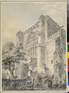 West Front Of St Albans' Abbey by J. M. W. Turner