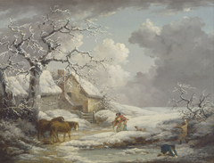 Winter Landscape by George Morland