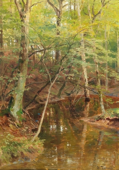 Woodland Stream by Hugo Darnaut