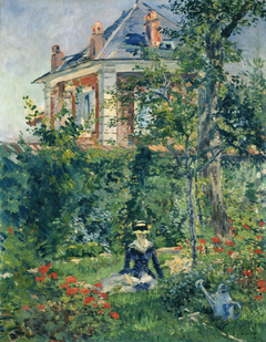 A Garden Nook at Bellevue by Edouard Manet