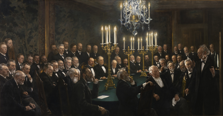 A meeting in the Royal Danish Academy of Sciences and Letters
