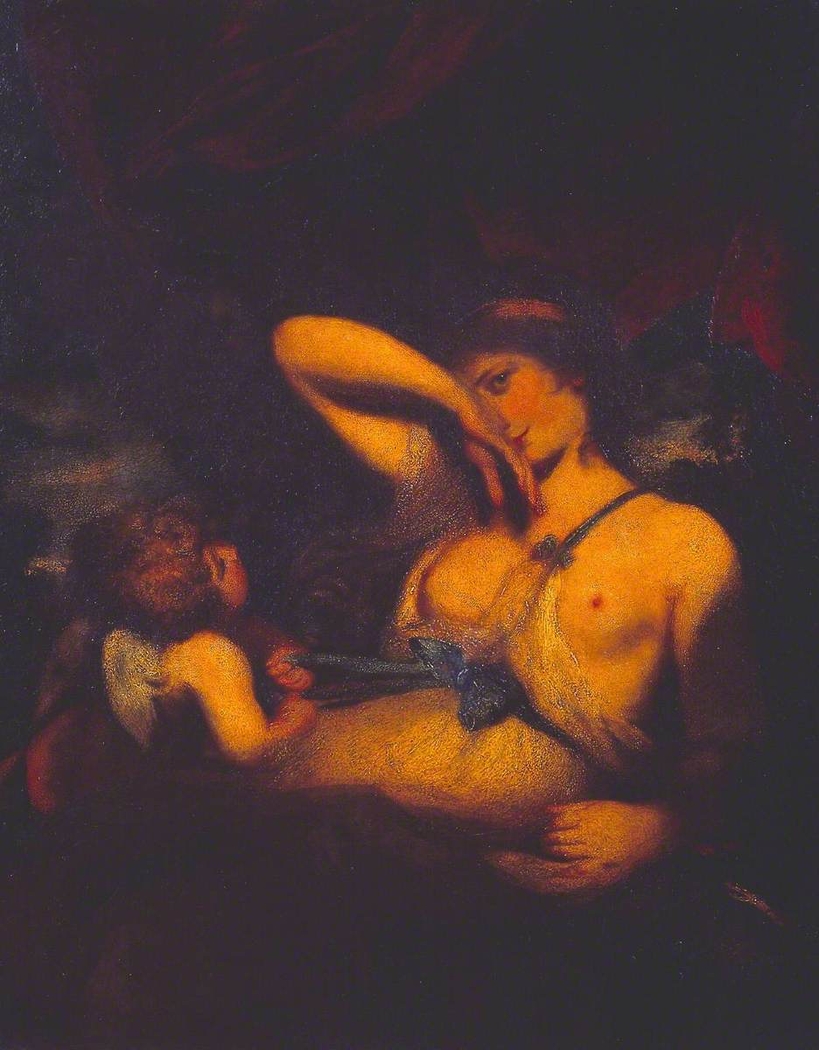 A Nymph and Cupid: ‘The Snake in the Grass’