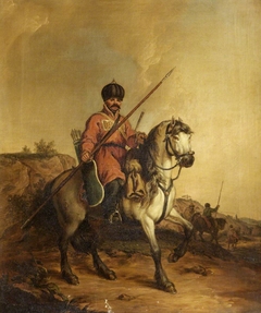 A Tartar on a Horse by John Augustus Atkinson