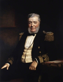 Admiral John Lort Stokes, 1812-1885 by Stephen Pearce