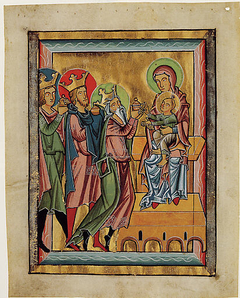 Adoration of the Magi by Anonymous