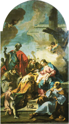 Adoration of the Magi by Giambattista Pittoni