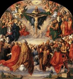 Adoration of the Trinity by Albrecht Dürer