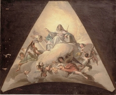 Alegoría de la Iglesia by Francisco Bayeu y Subías