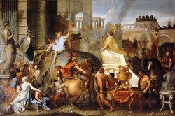 Alexander Entering Babylon, or The Triumph of Alexander