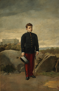 Alfonso XIII cadete by Manuel García Hispaleto