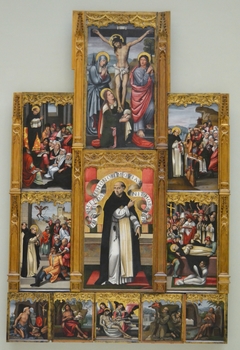 Altarpiece of St Vicent Ferrer by Miguel del Prado