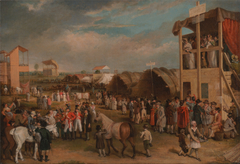 An Extensive View of the Oxford Race by Charles Turner