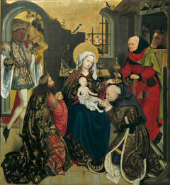 Anbetung der Hl. Drei Könige by Master of the Schotten Altarpiece